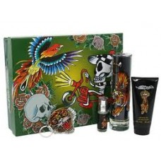 ED HARDY "ORIGINAL" 4PC SET 3.3 OZ + 3 PCS S/R [MSET]